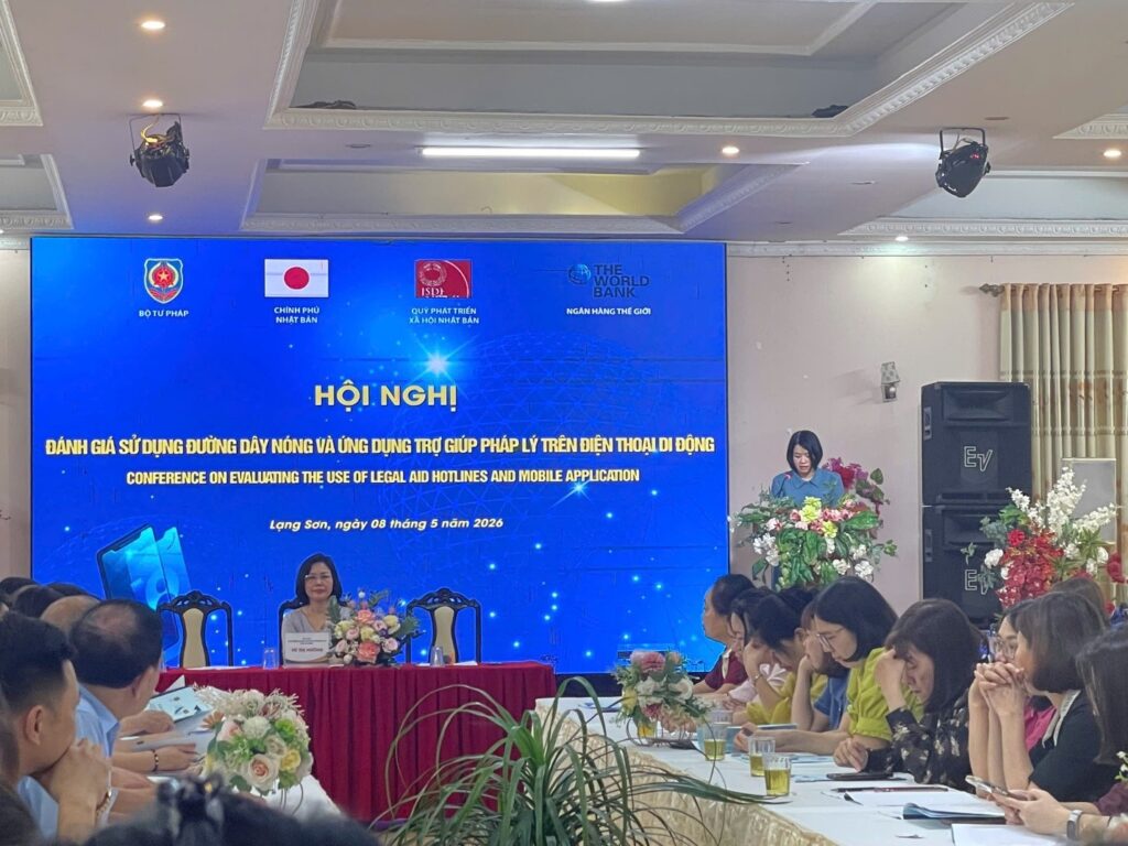 HỘI NGHỊ ĐÁNH GIÁ VIỆC VẬN HÀNH ĐƯỜNG DÂY NÓNG VÀ ỨNG DỤNG TRỢ GIÚP PHÁP LÝ TRÊN ĐIỆN THOẠI DI ĐỘNG: THÚC ĐẨY CHUYỂN ĐỔI SỐ TRONG HOẠT ĐỘNG TRỢ GIÚP PHÁP LÝ
