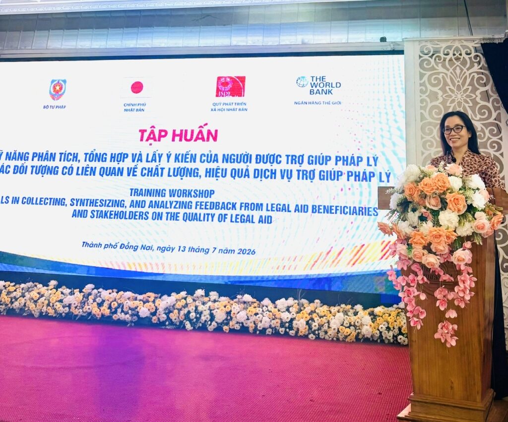 NÂNG CAO CHẤT LƯỢNG, HIỆU QUẢ DỊCH VỤ TRỢ GIÚP PHÁP LÝ VÀ SỰ HÀI LÒNG CỦA NGƯỜI ĐƯỢC TRỢ GIÚP PHÁP LÝ