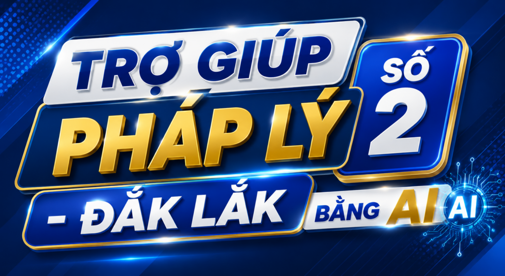 Trợ giúp pháp lý bằng AI