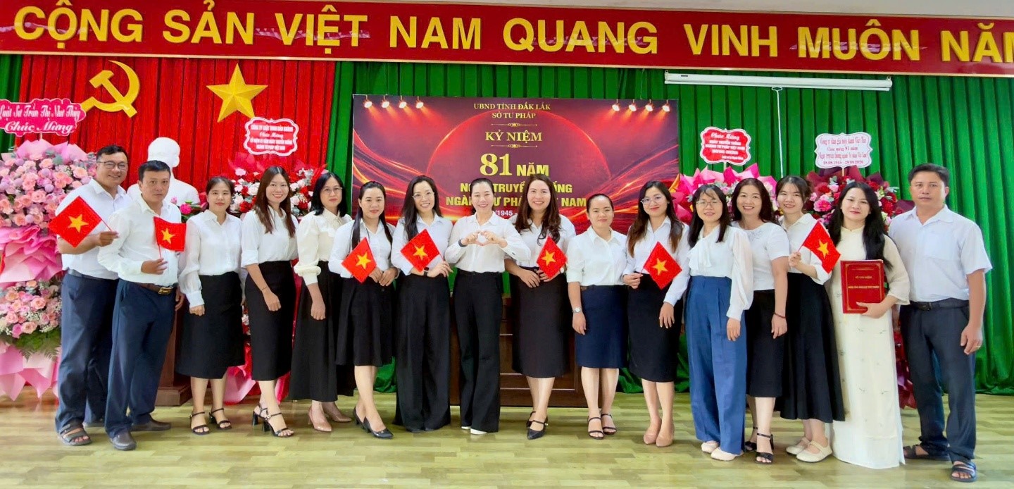 TRUNG TÂM TRỢ GIÚP PHÁP LÝ NHÀ NƯỚC SỐ 2 TỈNH ĐẮK LẮK CHÀO MỪNG KỶ NIỆM 29 NĂM THÀNH LẬP HỆ THỐNG TRỢ GIÚP PHÁP LÝ VIỆT NAM (06/9/1997 – 06/9/2026)